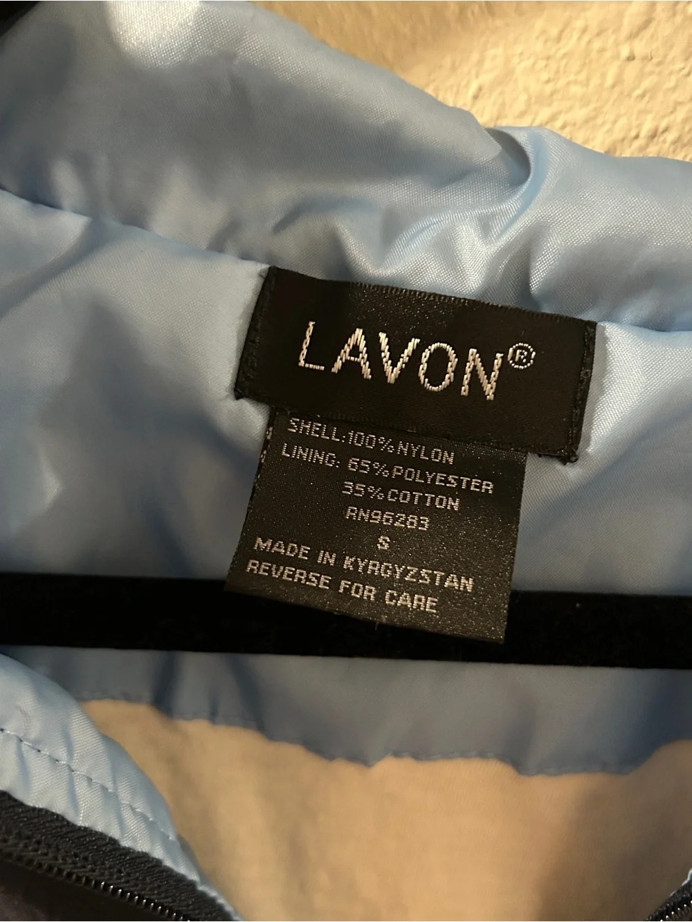 Lavon Colorblock Blue Bomber Jacket